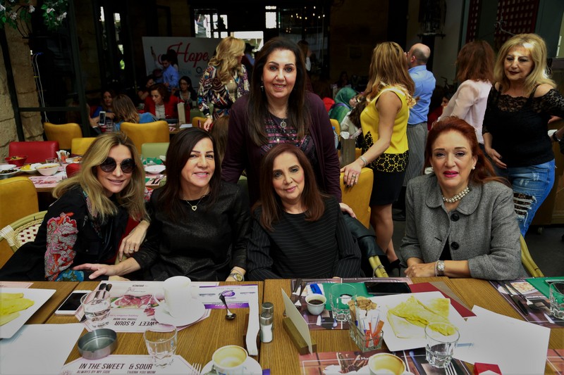 Mariam Mogharbel brunch Let's meet for Hope